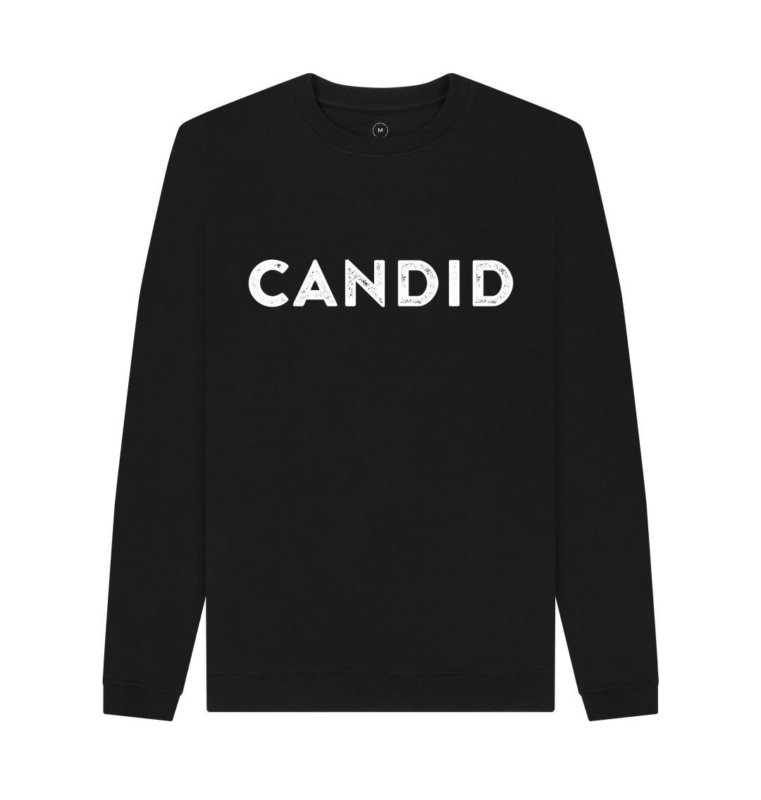 Black Candid Sweatshirt