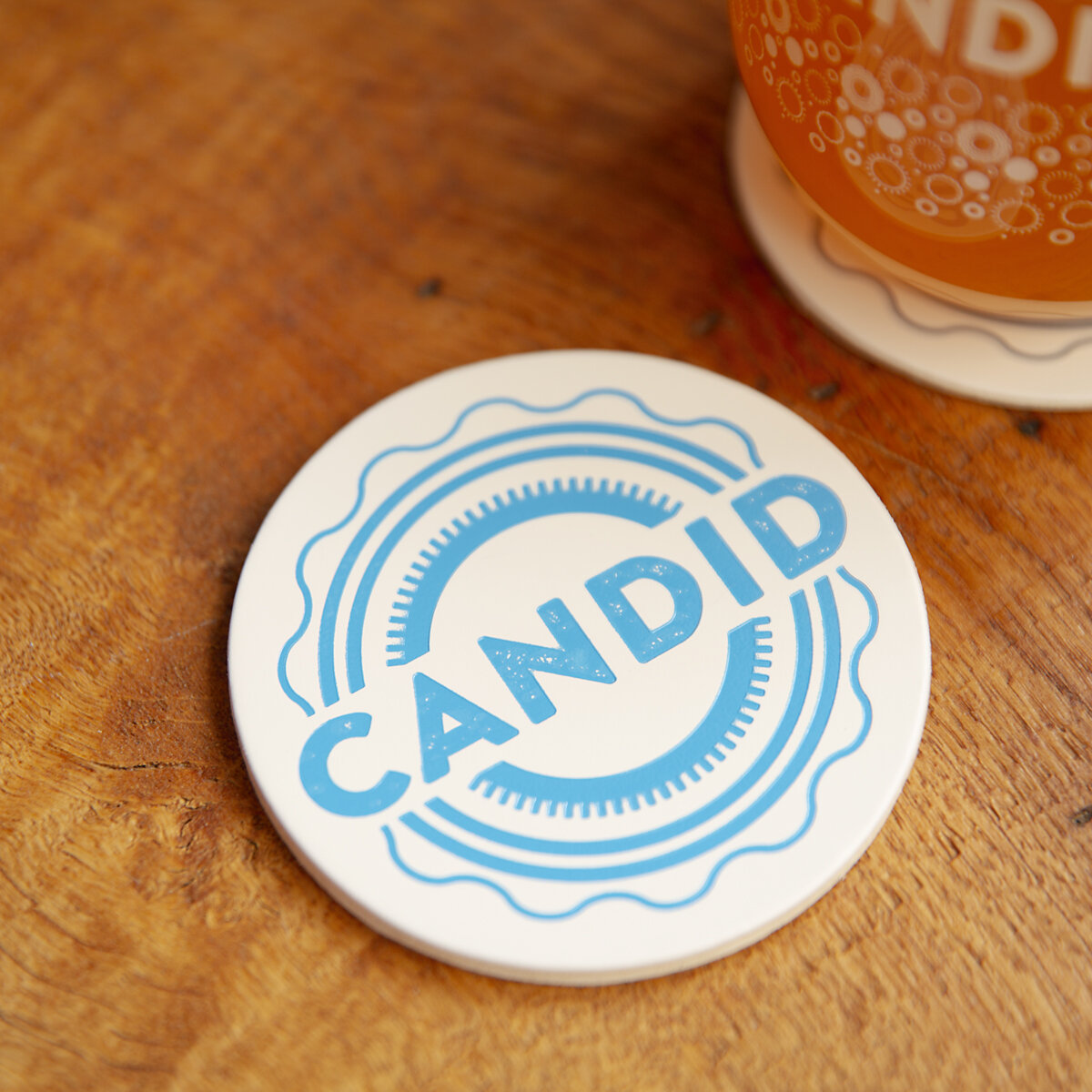 Candid Leather Coasters
