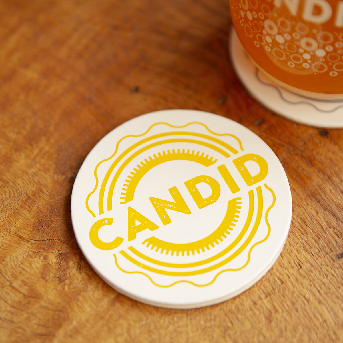 Candid Leather Coasters
