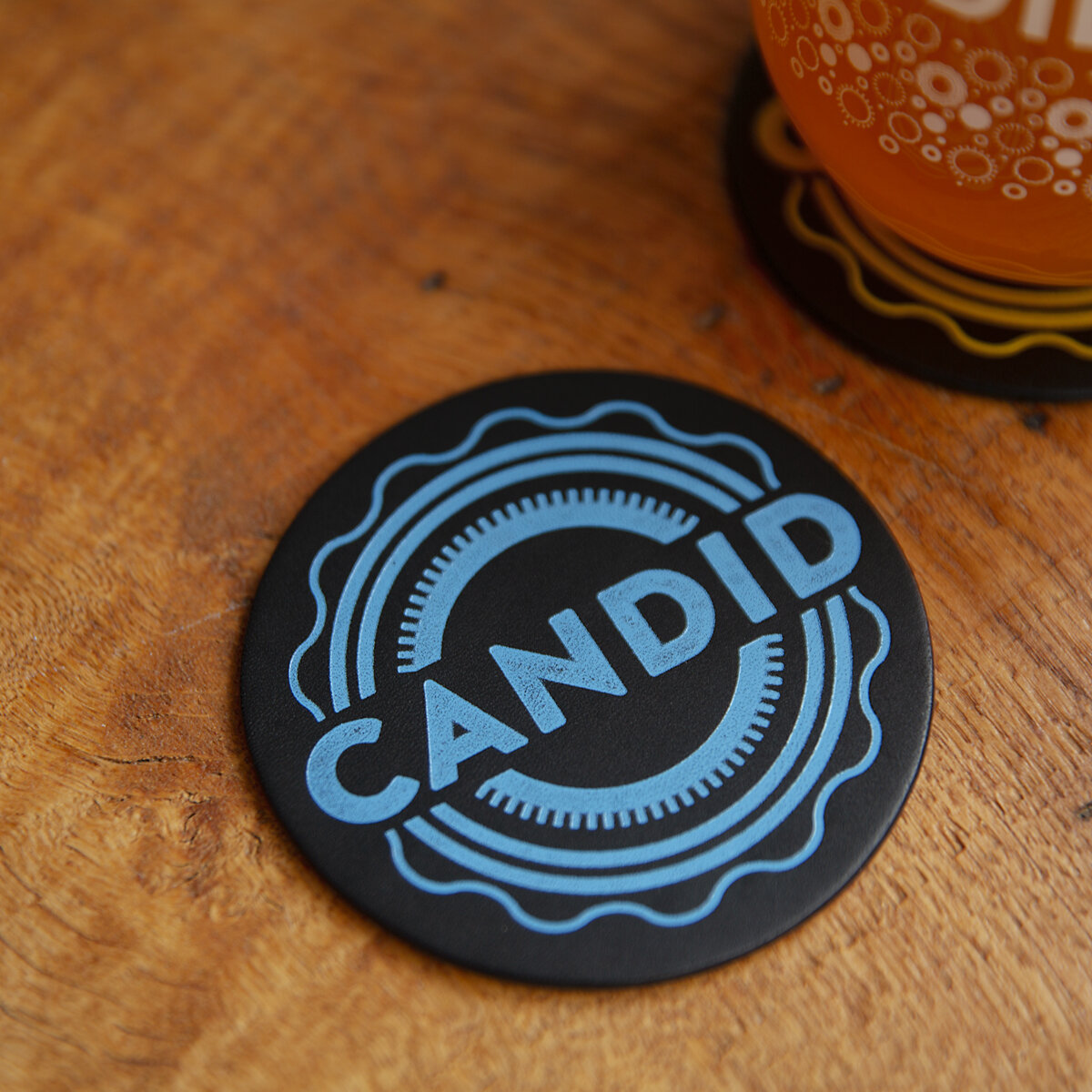 Candid Leather Coasters