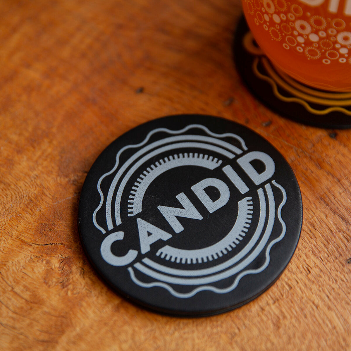 Candid Leather Coasters