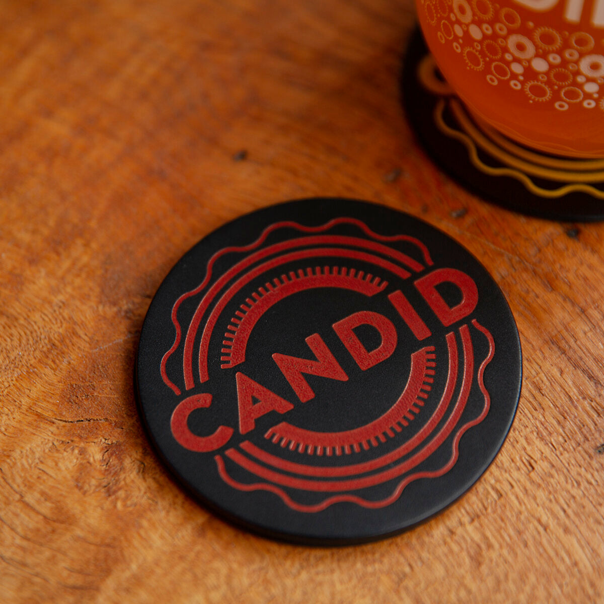 Candid Leather Coasters