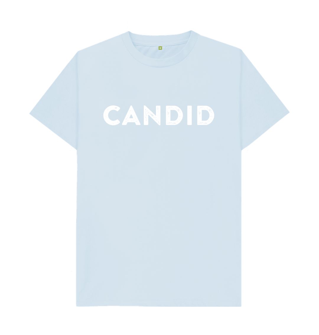 Sky Blue Candid Classic T-Shirt