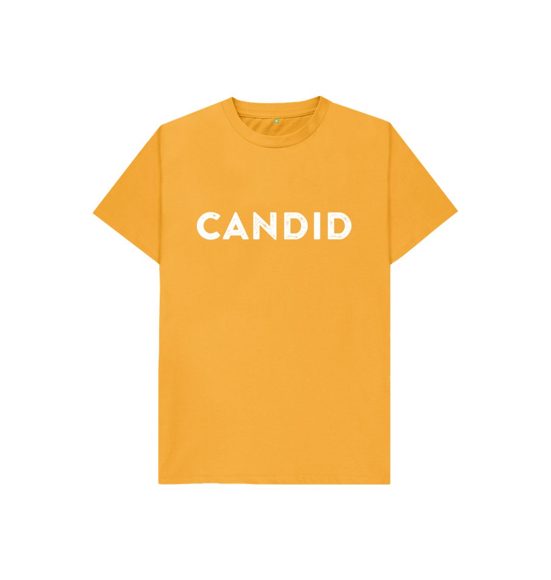 Mustard Candid Kids T-Shirt